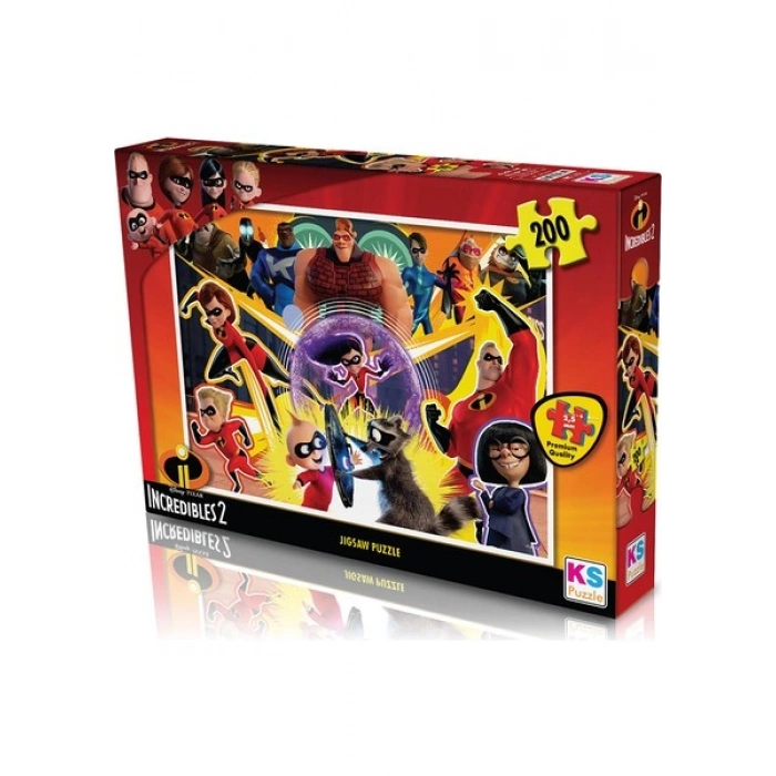 KS Games Incredibles 2 Puzzle 200