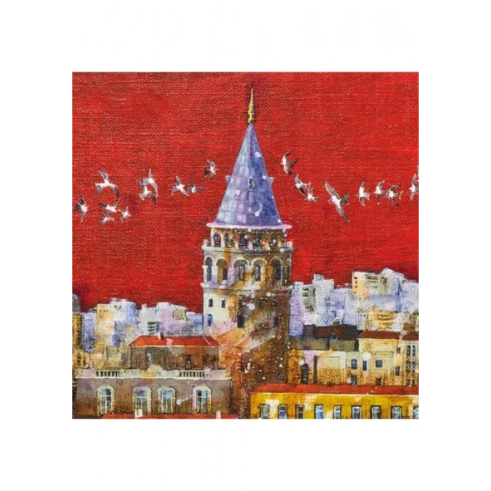 KS Games Istanbul Kırmızısı 1000 Parça Puzzle