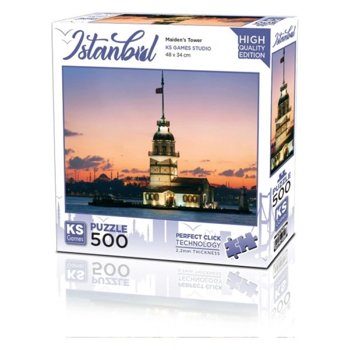 KS Games Kız Kulesi 500 Parça Puzzle