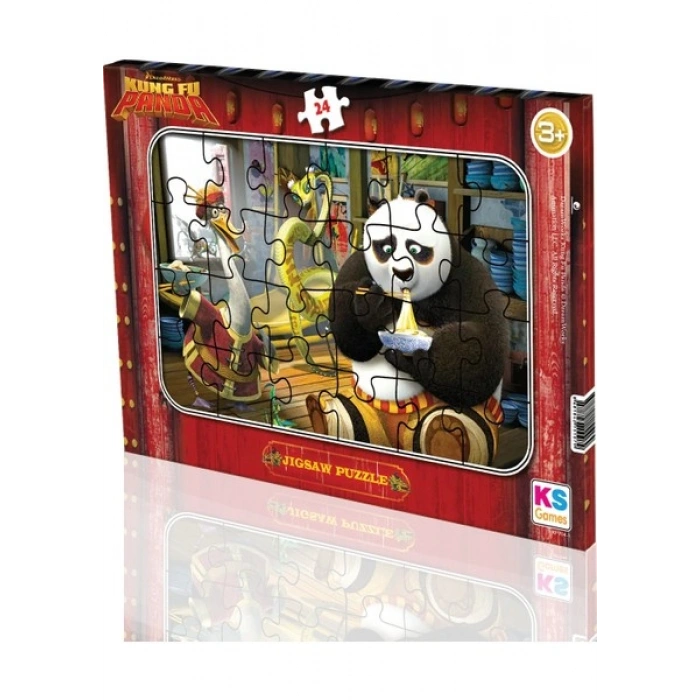 Ks Games Kung Fu Panda Puzzle 24 Parça Model-2