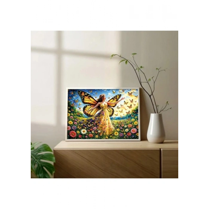 Ks Games Lady Butterfly 500 Parça Puzzle