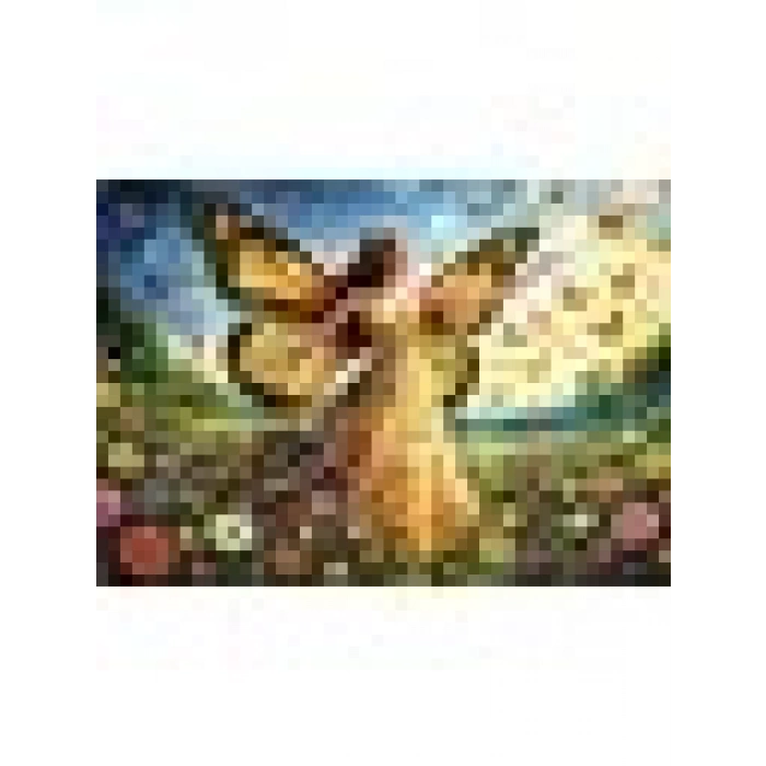 Ks Games Lady Butterfly 500 Parça Puzzle