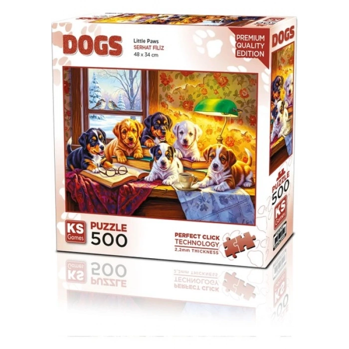 Ks Games Little Paws 500 Parça Puzzle