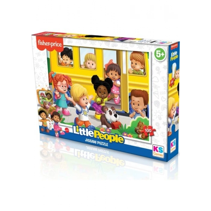 Ks Games Little People 100 Parça Puzzle