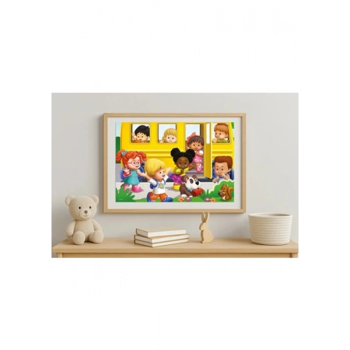 Ks Games Little People 100 Parça Puzzle