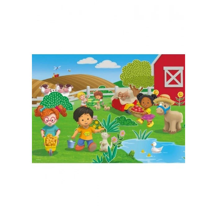Ks Games Little People 50 Parça Puzzle