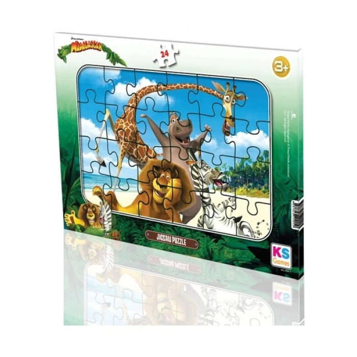 Ks Games Madagascar Frame Puzzle Model 2
