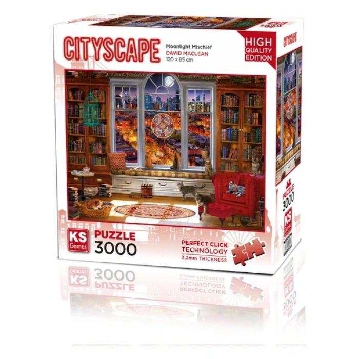 KS Games Moonlight Mischief 3000 Parça Puzzle