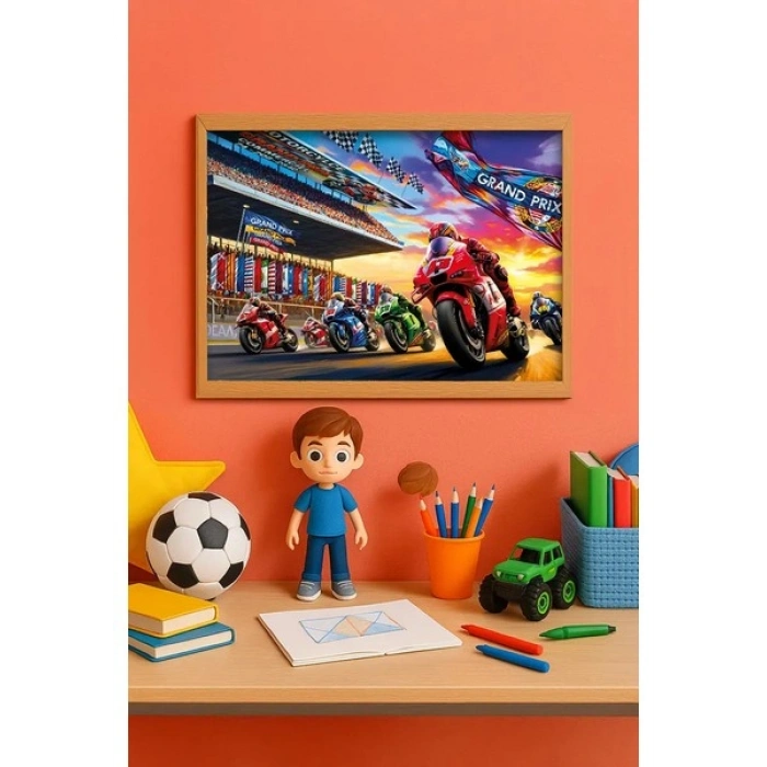 Ks Games Motor Racing 50 Parça Puzzle