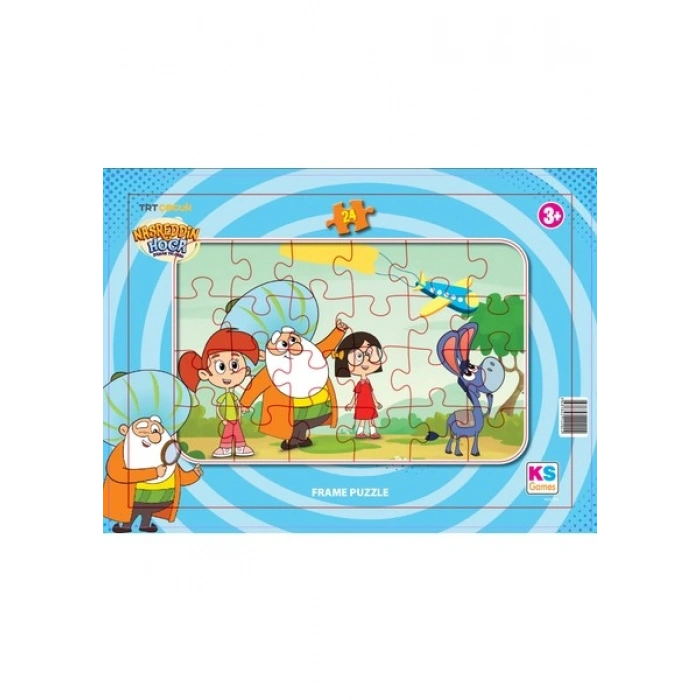 KS Games Nasrettin Hoca 24 Parça Frame Puzzle NAS704