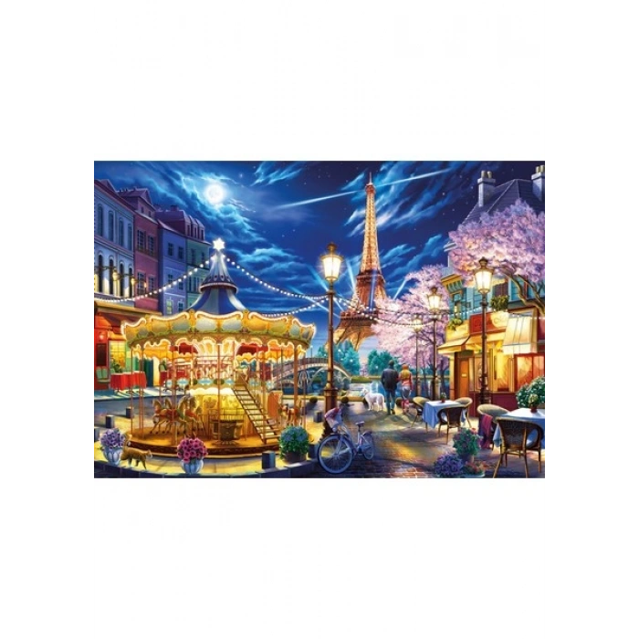 KS Games Night Lights Of Paris 1000 Parça Puzzle