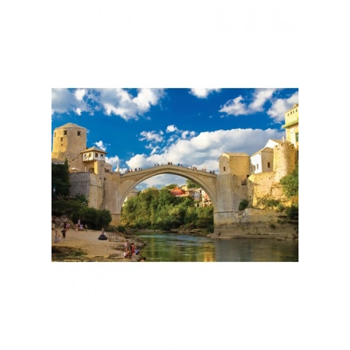 KS Games Old Moster Bridge Bosna Hersek 500 Parça Puzzle