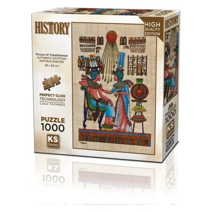 KS Games Papirus Throne Of Tutankhamun 1000 Parça Puzzle