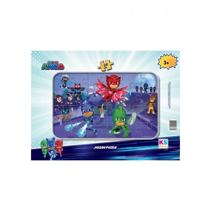 KS Games Pj Masks Frame Puzzle 24Lü PJM-704
