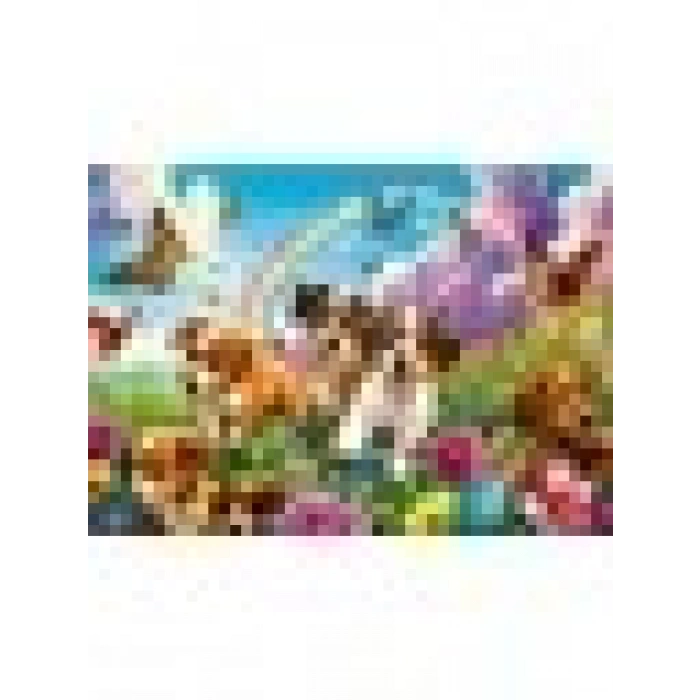 Ks Games Playing Puppies 50 Parça Puzzle