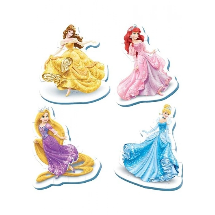 KS Games Princess My First Puzzles 4 In 1 Parça Puzzle