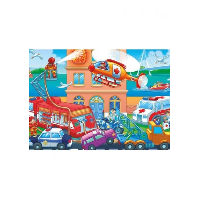 KS Games Rescue Missions Jumbo Puzzle 24 Parça