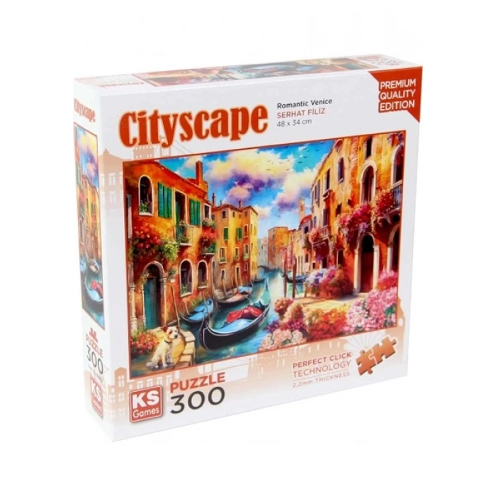 Ks Games Romantic Venice Puzzle 300 Parça