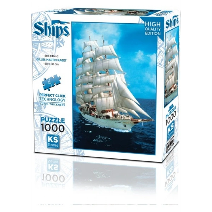 KS Games Sea Cloud 1000 Parça Puzzle