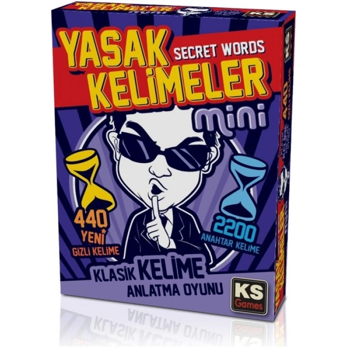 KS Games Secret Words Kelime Oyunu Mini (Cep Boy) Mini (Cep Boy)