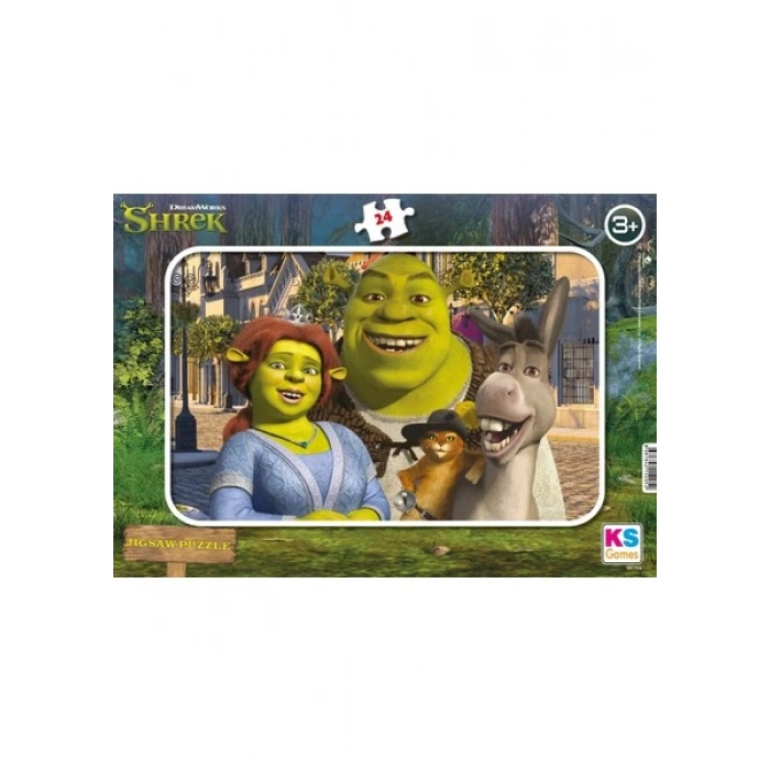 Ks Games Shrek Frame Puzzle 24 Parça