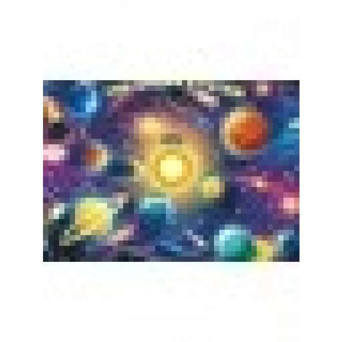 KS Games Solar Sistem Gezegen Puzzle 50 Parça JP31014