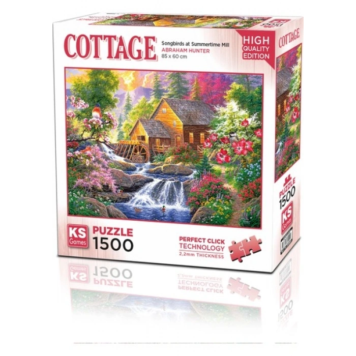 KS Games Songbirds At Summertime Mill 1500 Parça Puzzle
