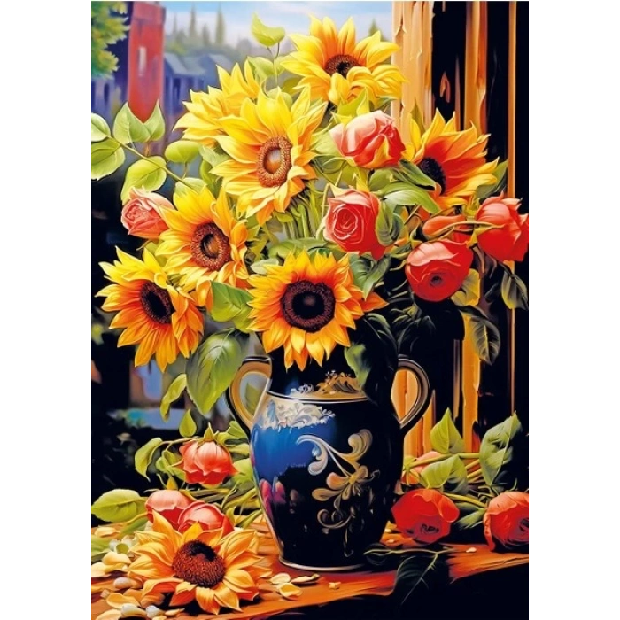 Ks Games Spring By The Window 500 Parça Puzzle