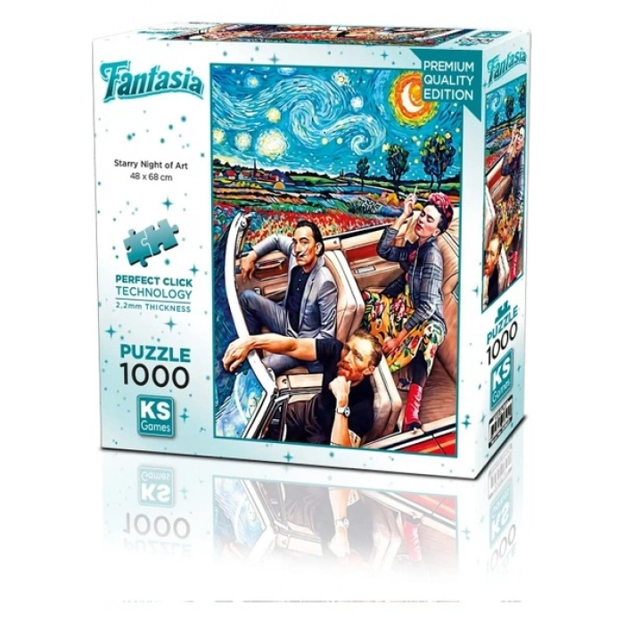 Ks Games Starry Night Of Art 1000 Parça Puzzle