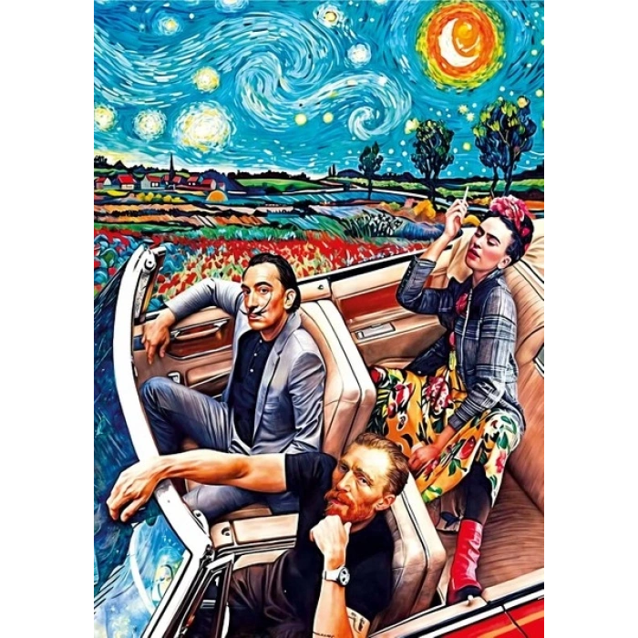 Ks Games Starry Night Of Art 1000 Parça Puzzle
