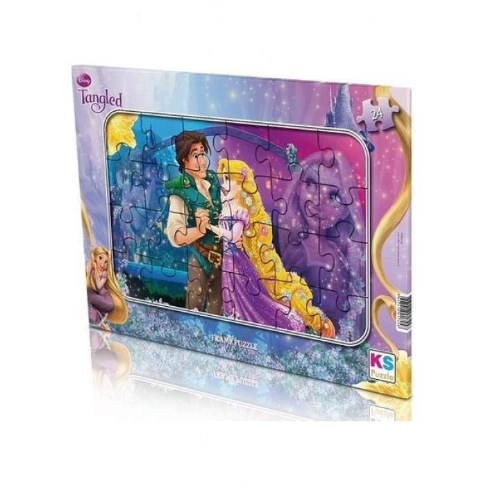 KS Games Tangled Disney Frame Puzzle 24Lü TG-704