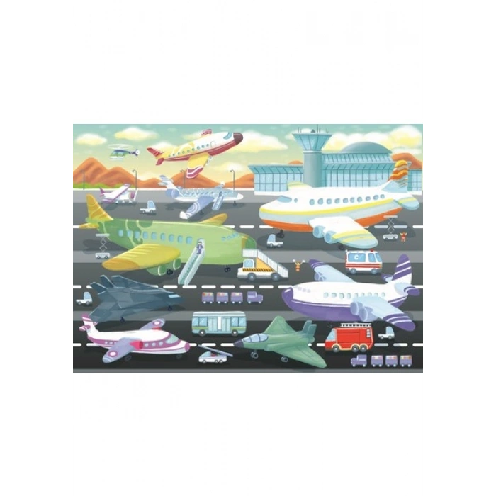 KS Games The Airport Runway Pre School Puzzle 24 Parça