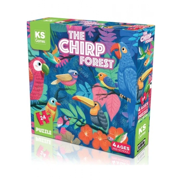 KS Games The Chirp Forest Pre School Puzzle 24 Parça