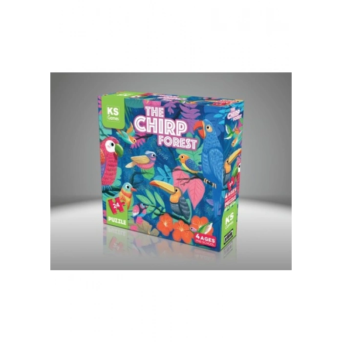 KS Games The Chirp Forest Pre School Puzzle 24 Parça