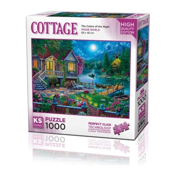 KS Games The Colors Of The Night 1000 Parça Puzzle