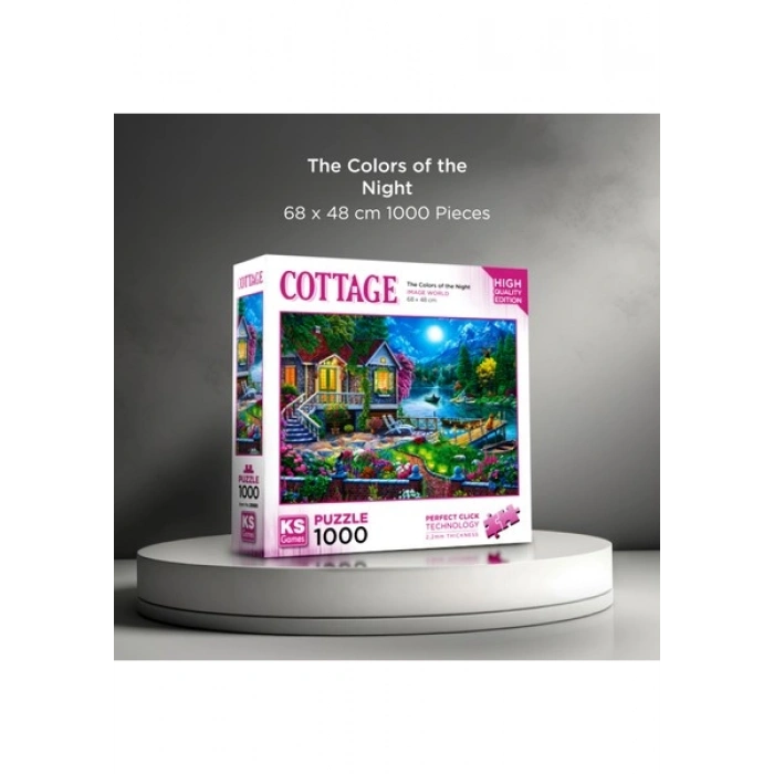 KS Games The Colors Of The Night 1000 Parça Puzzle