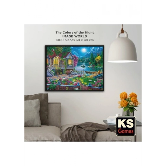 KS Games The Colors Of The Night 1000 Parça Puzzle