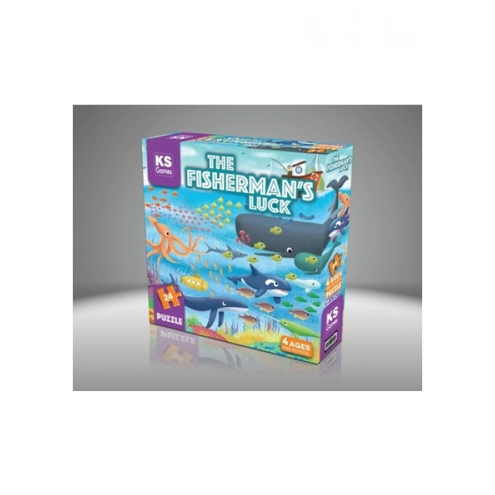 KS Games The Fisherman Sluck Pre School Puzzle 24 Parça