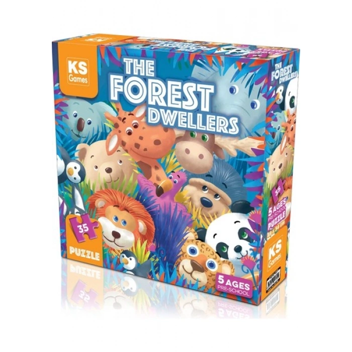 KS Games The Forest Dwellers 35 Parça Puzzle