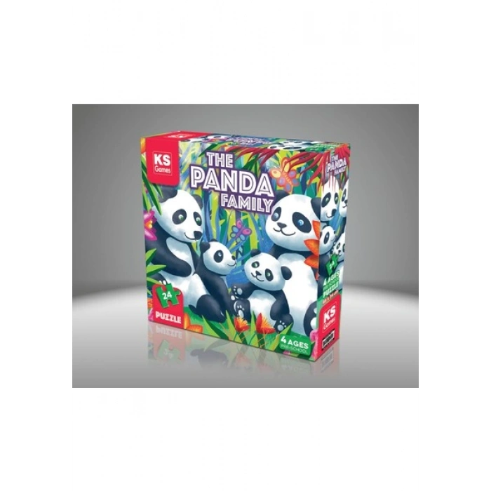 KS Games The Panda Family Pre School Puzzle 24 Parça