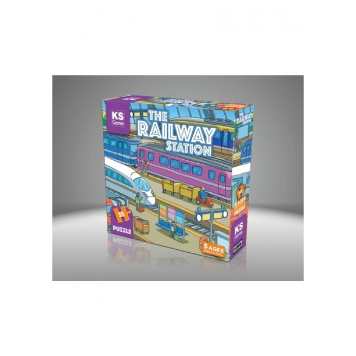 KS Games The Railway Station Pre School Puzzle 35 Parça
