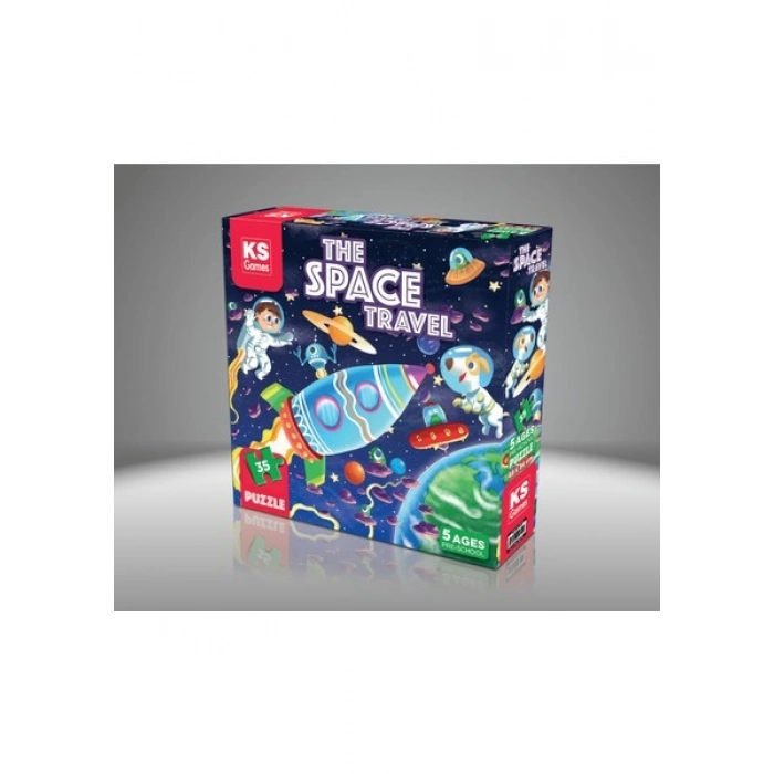 KS Games The Space Travel Pre School Puzzle 35 Parça