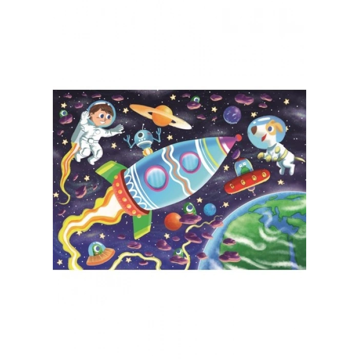 KS Games The Space Travel Pre School Puzzle 35 Parça