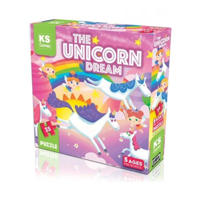 KS Games The Unicorn Dream Pre School Puzzle 35 Parça