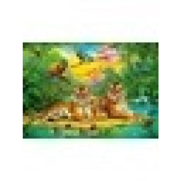 Ks Games Tiger Family 50 Parça Puzzle