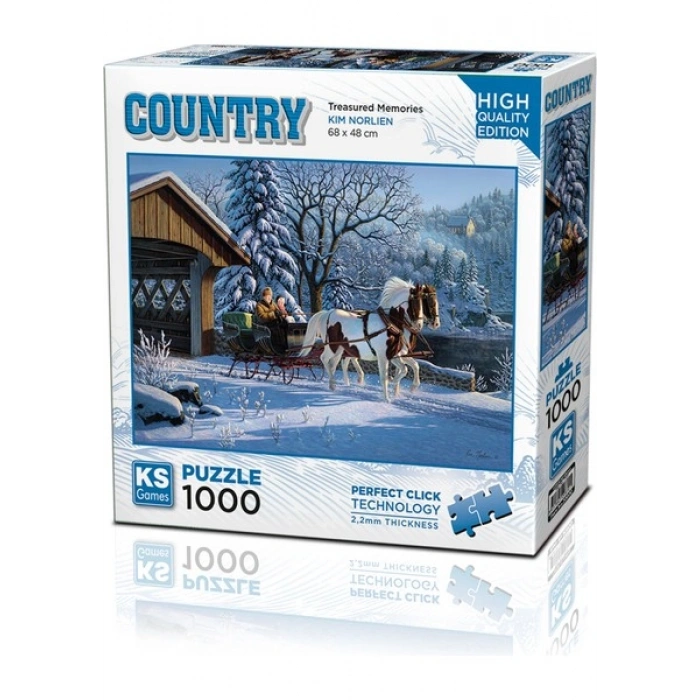 KS Games Treadured Memories 1000 Parça Puzzle