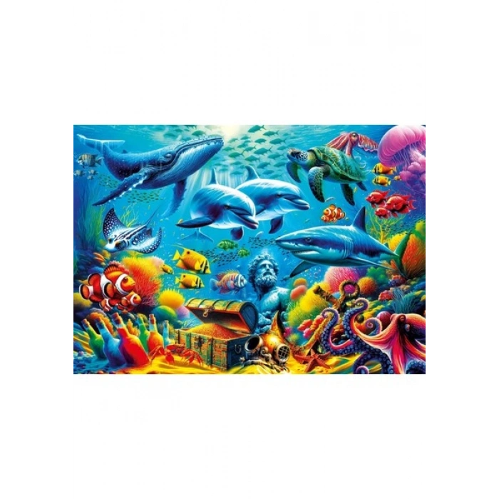 Ks Games Treasure Under The Sea 1000 Parça Puzzle