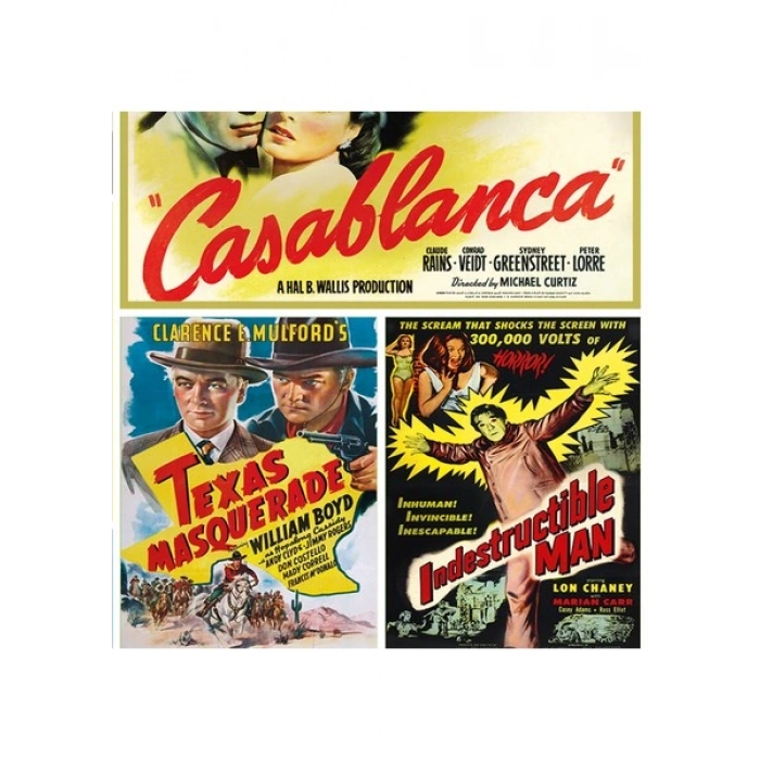 KS Games Vintage Movie Posters 1000 Parça Puzzle