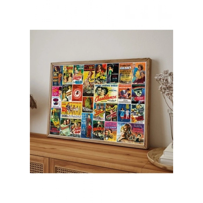 KS Games Vintage Movie Posters 1000 Parça Puzzle