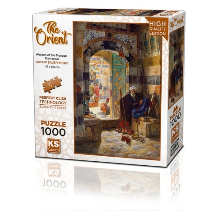 KS Games Warden Of The Mosque Damascus 1000 Parça Puzzle